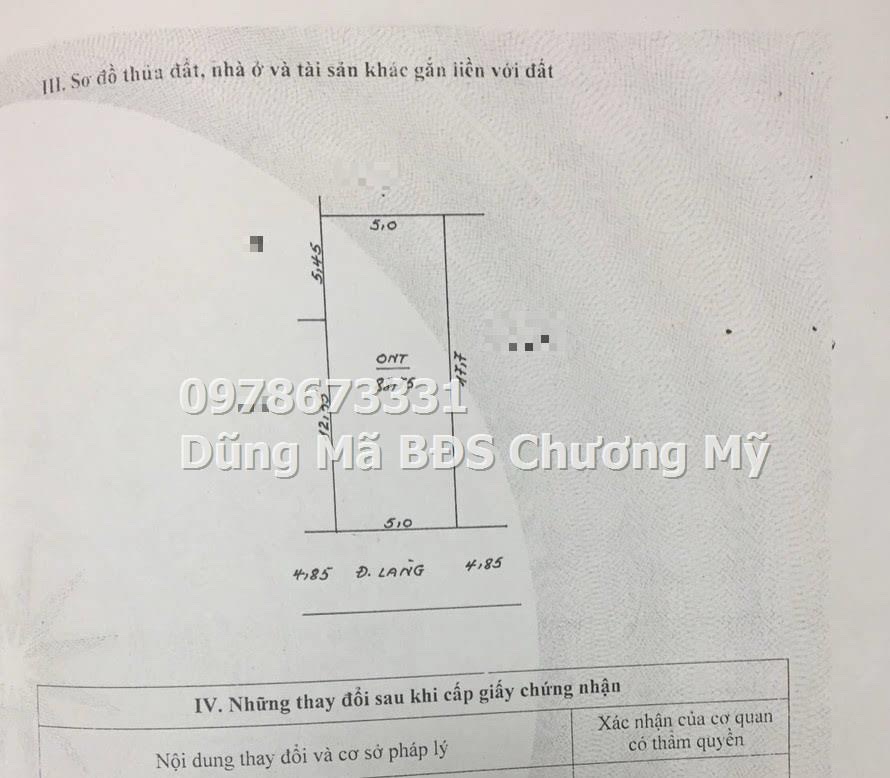 88,75M TẠI TRUNG TÂM NGỌC HÒA-TT CHÚC SƠN-CHƯƠNG MỸ - Ảnh 3