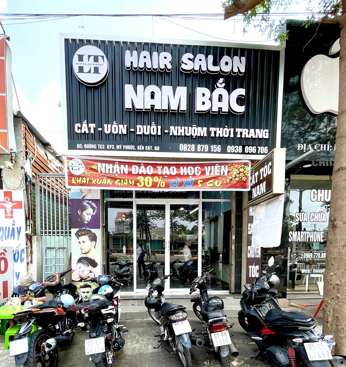 Sang nhượng salon tóc mặt tiền đẹp tại Bình Dương - Ảnh chính