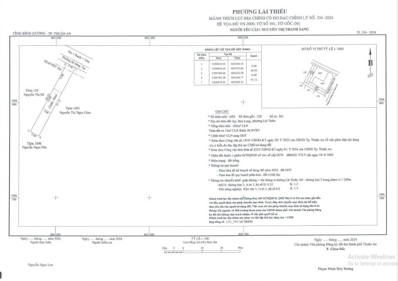 2,8 tỷ sở hữu 260m2 đất tại Lái Thiêu, Bình Dương, hỗ trợ vay 2 tỷ - Ảnh chính