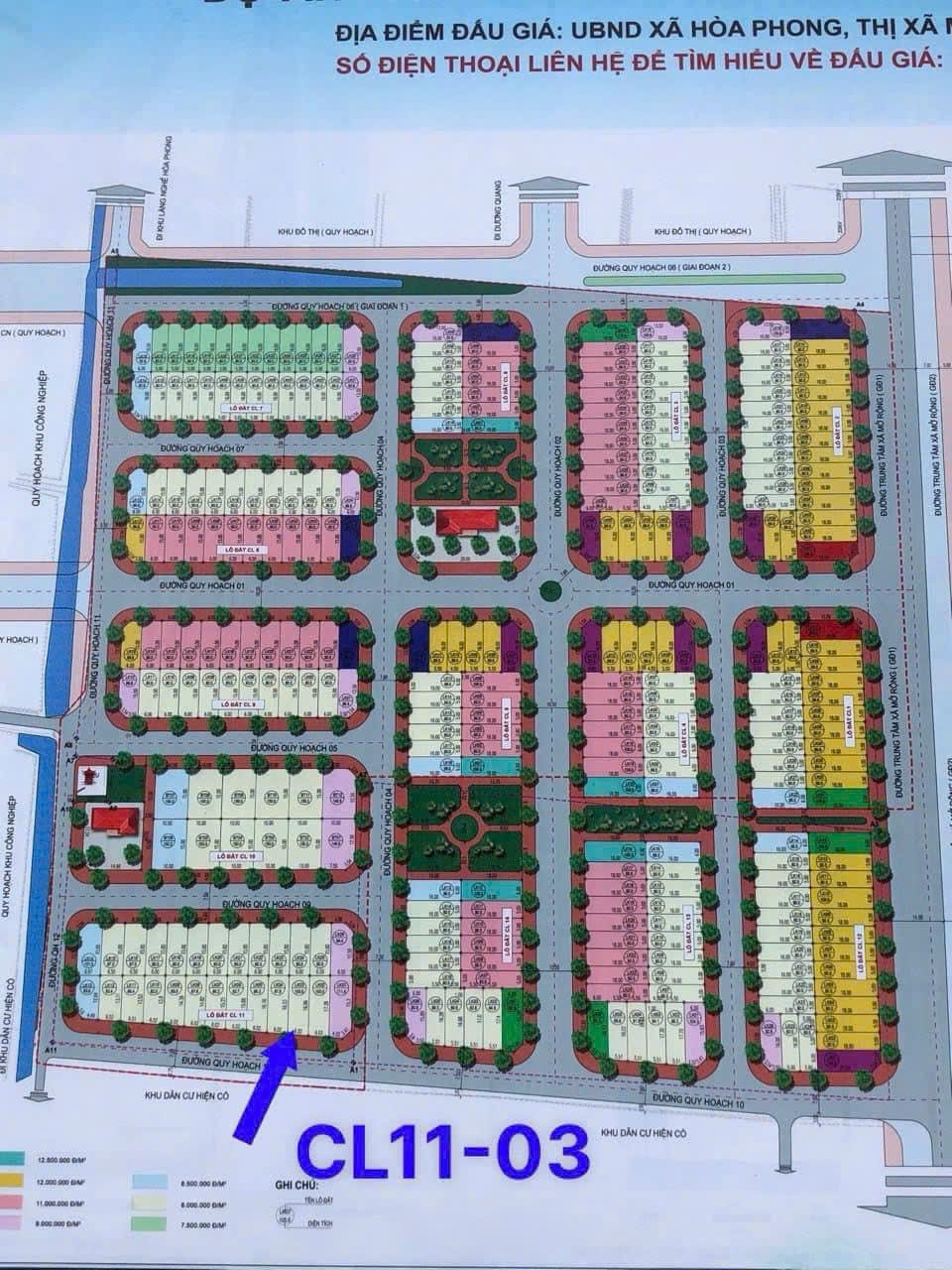 Hàng hiếm lô CL11-03 khu giãn dân Hòa Phong, Mỹ Hào. - Ảnh chính