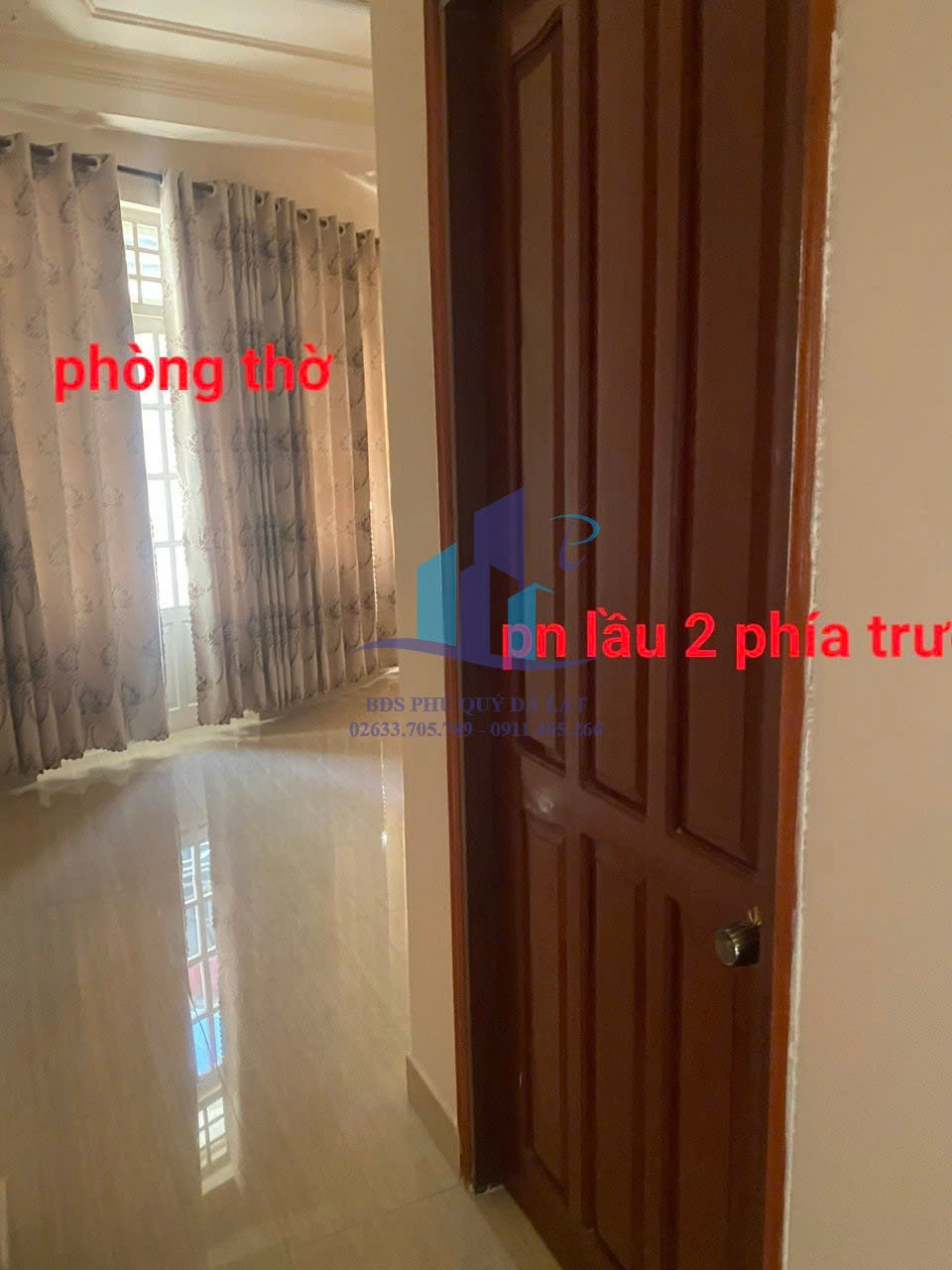 Bán Nhà KQH Hoàng Văn Thụ, Phường 4, Đà Lạt 58,95mv - Ảnh 2