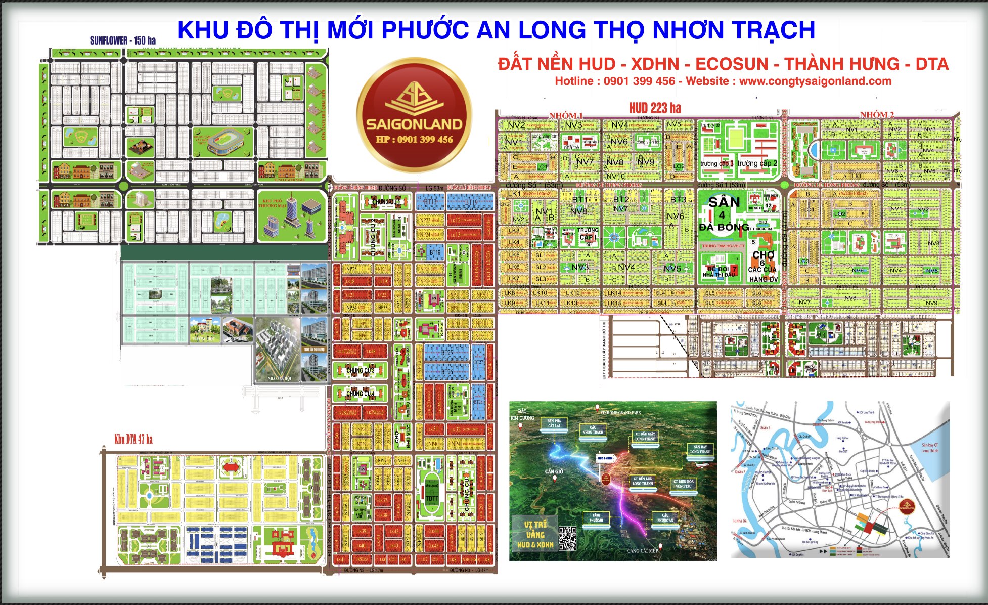 Cần bán gấp 10 nền đất dự án HUD và XDHN Nhơn Trạch sổ sẵn với giá cực tốt - Ảnh chính