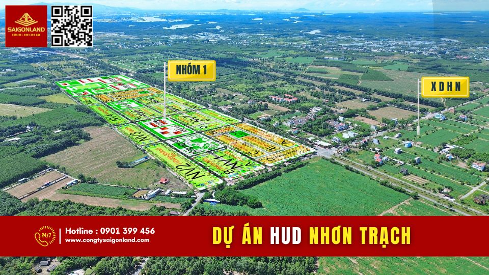 Cần bán gấp 10 nền đất dự án HUD và XDHN Nhơn Trạch sổ sẵn với giá cực tốt - Ảnh 2