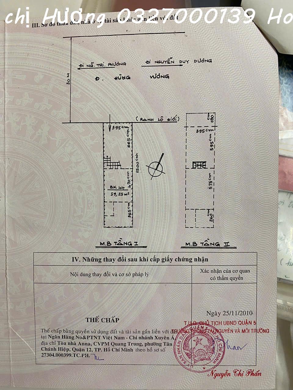 Chính chủ cần Bán nhà cấp 4 mặt tiền Hùng Vương quận 5 (ĐẰNG SAU CHỢ AN ĐÔNG) - Ảnh 3