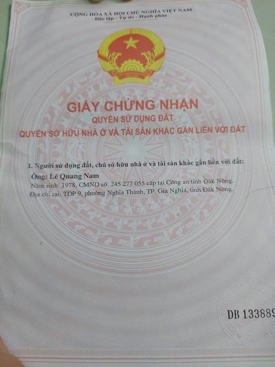 Đất Đẹp - Giá Tốt - Chính Chủ Cần Bán Đất Tặng Kèm Nhà Tại Phường Quảng Thành,  Gia Nghĩa , Đăk Nông - Ảnh 3