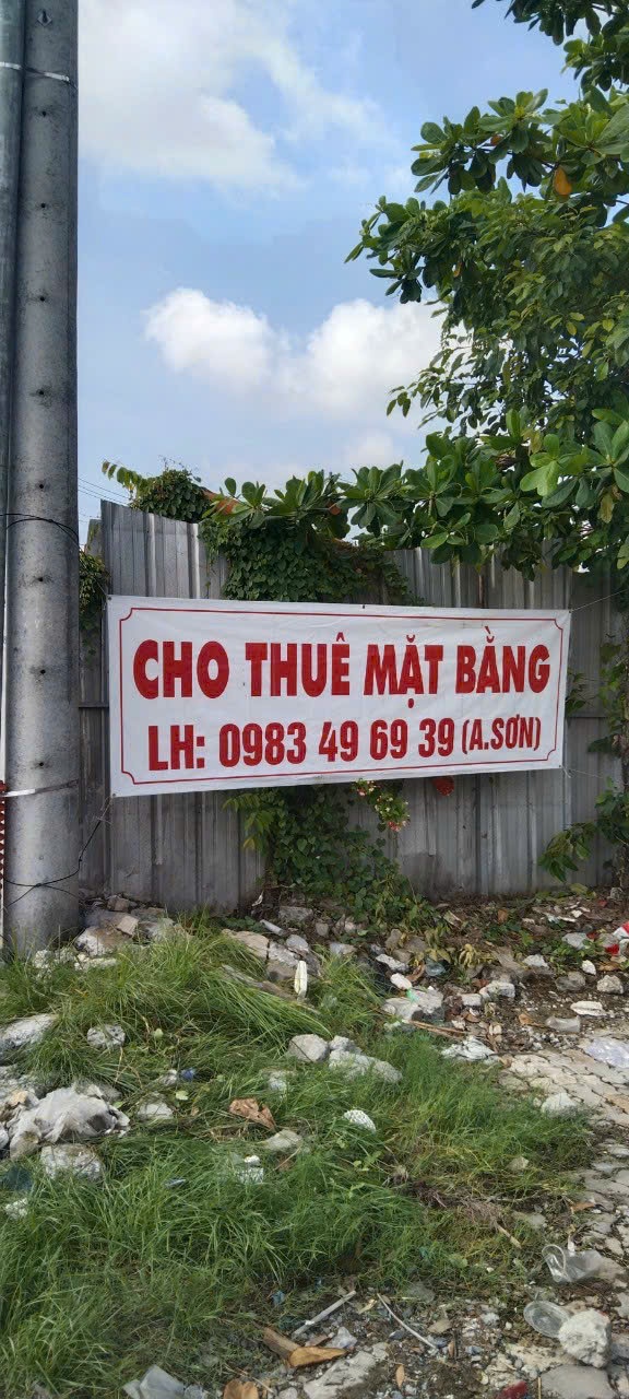 CHO THUÊ MẶT BẰNG THÍCH HỢP LÀM BÃI XE CONTAINER . - Ảnh 1