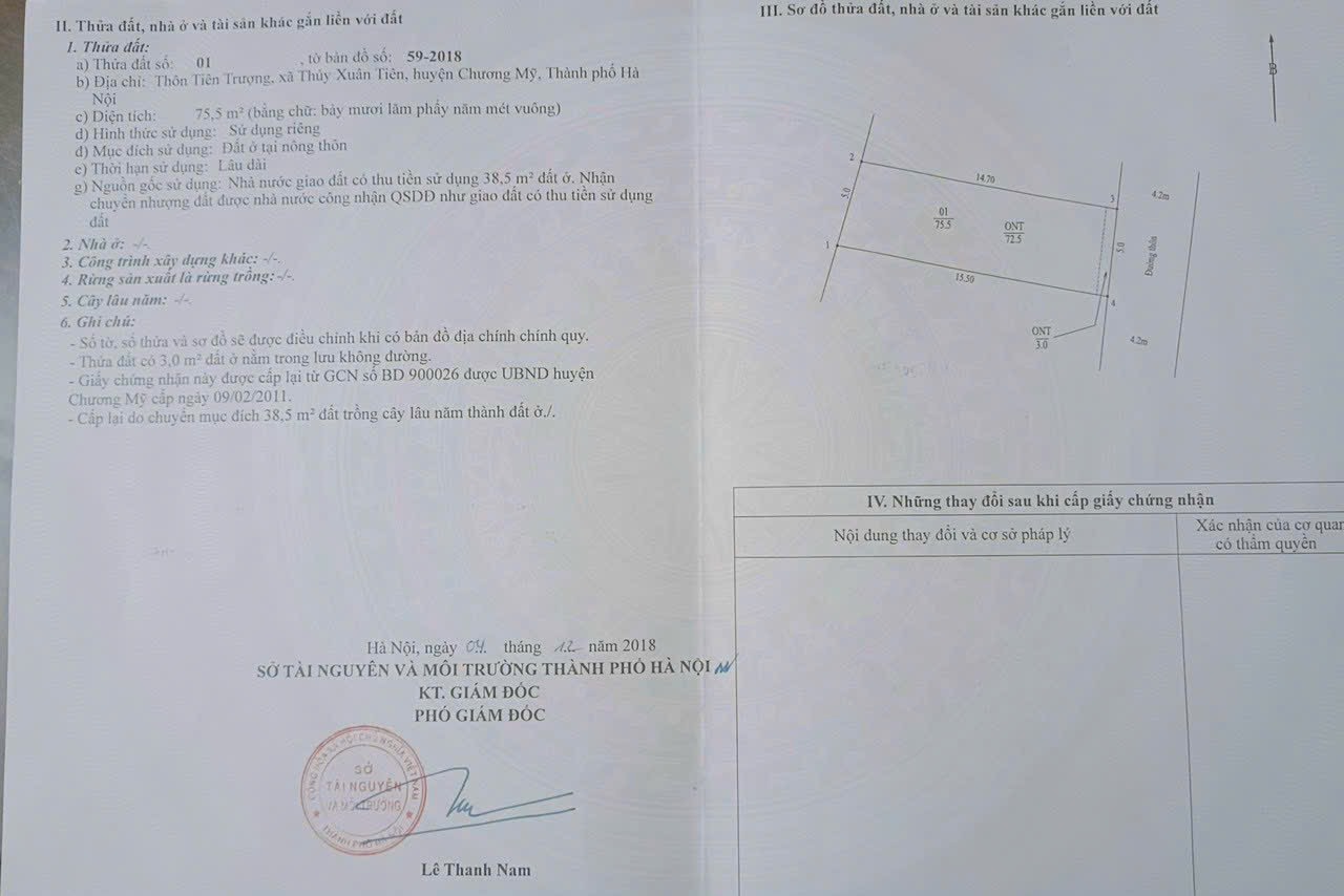 BÁN ĐẤT LÀN 2 QUỐC LỘ 6, TIÊN TRƯỢNG THỦY XUÂN TIÊN - Ảnh 3