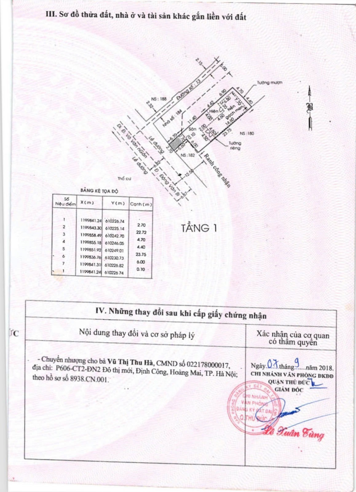 Bán nhà 184a Đặng Văn Bi, TP Thủ Đức 10x20m, 200m2, 2 tầng. Mặt tiền trung tâm TP Thủ Đức - Ảnh 1