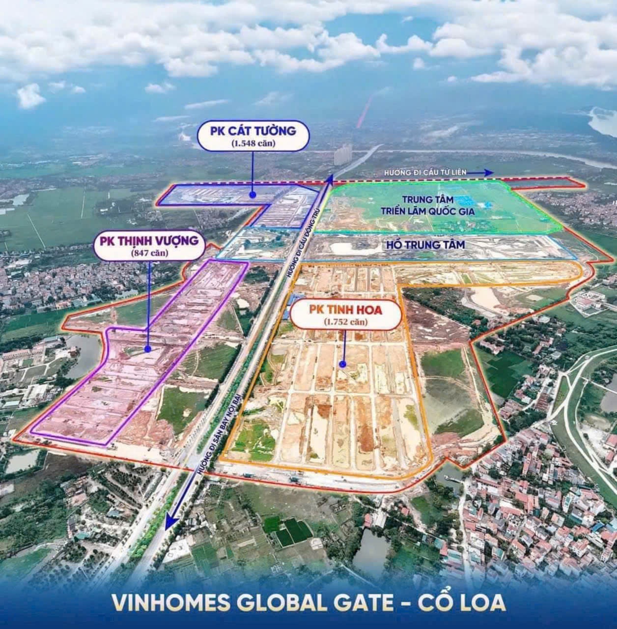 Booking cam kết lấy được hàng đẹp Vinhomes Global Gate Cổ Loa Đông Anh 0969568293 - Ảnh chính