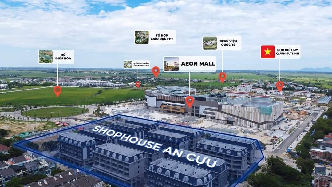 SHOPHOUSE AN CỰU CITY, AN ĐÔNG ĐỐI DIỆN AEON MALL – 15,X TỶ - Ảnh 1