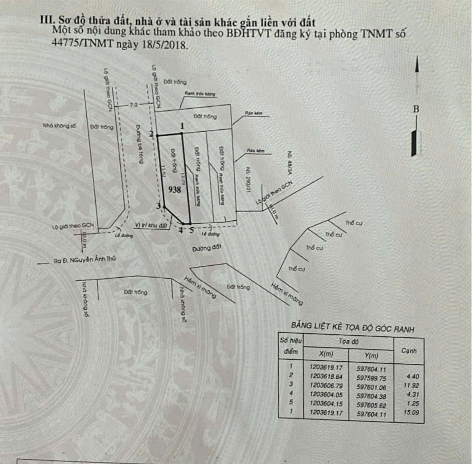 Bán Gấp Góc 2 Mặt Tiền Hiệp Thành 4,4x15m giá 4,6 tỷ, Liên Khu 2-5, Quận 12 - Ảnh 1