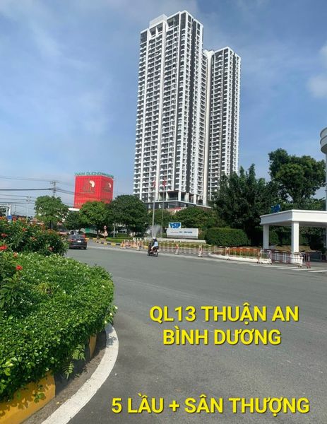 Cho thuê Nhà 308m2 6 tầng 100tr/t QL13 Thuận An Bình Dương - Ảnh chính