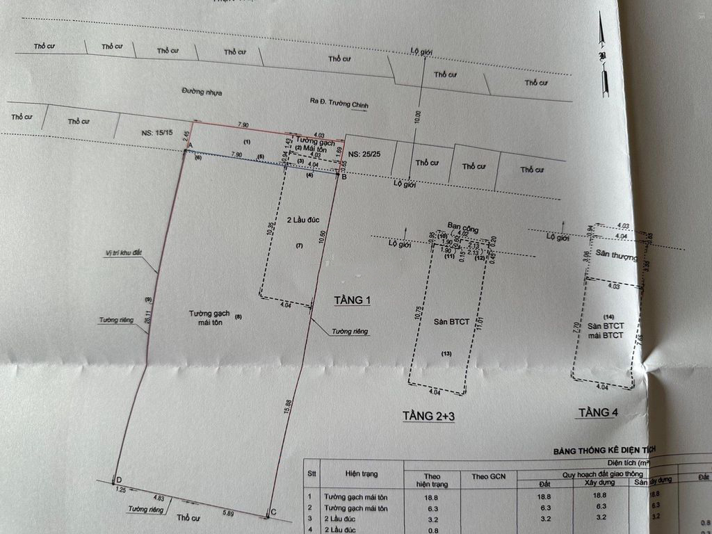 Bán đấu giá tài sản khách hàng Vietcombank, đất 342,5m2, giá 12 tỷ 050tr - Ảnh 1