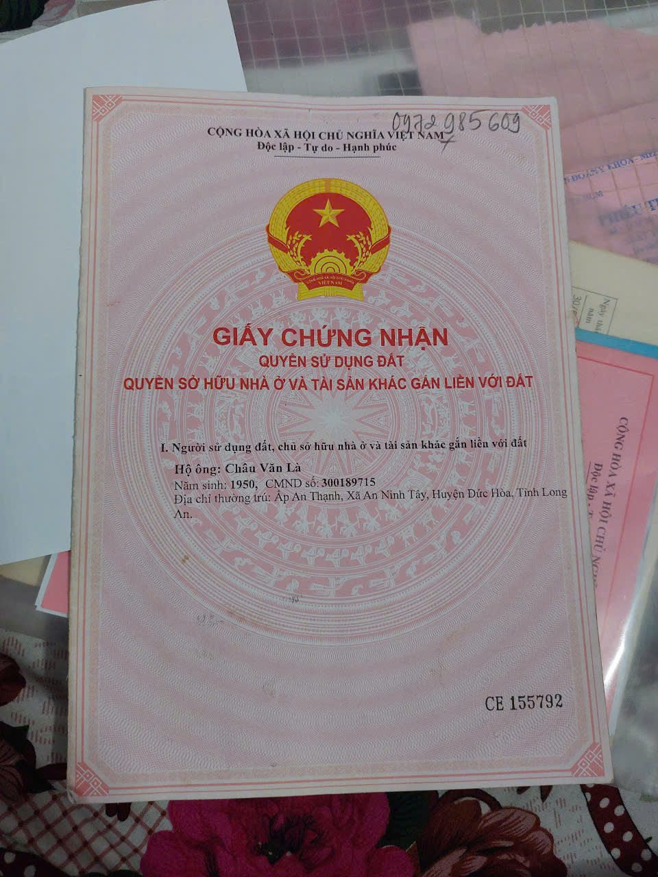 Chính Chủ Cần Bán Lô Đất Và 2 Căn Nhà Liền Kề Tại Huyện Đức Hòa , Tỉnh Long An. - Ảnh 2