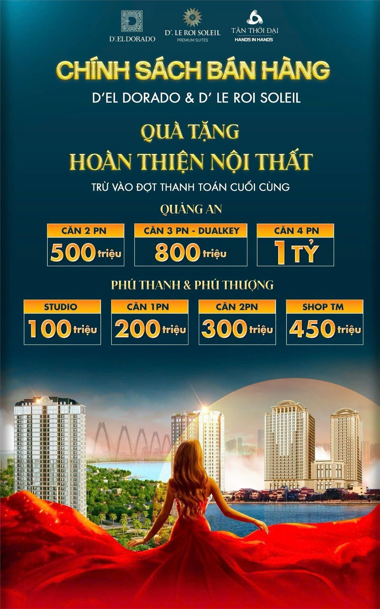 Mở bán Chung cư D'Le Roi Soleil 59 Xuân Diệu nhận nhà ngay, giá tốt nhất - Ảnh 2