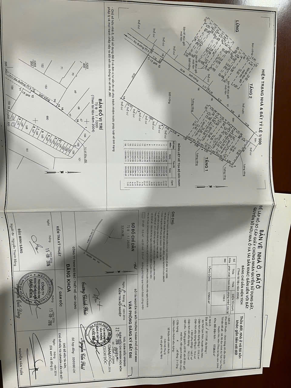 BÁN NHÀ  80X23M MẶT TIỀN NHỰA 10M THỚI TAM THÔN 6, HÓC MÔN - Ảnh 1