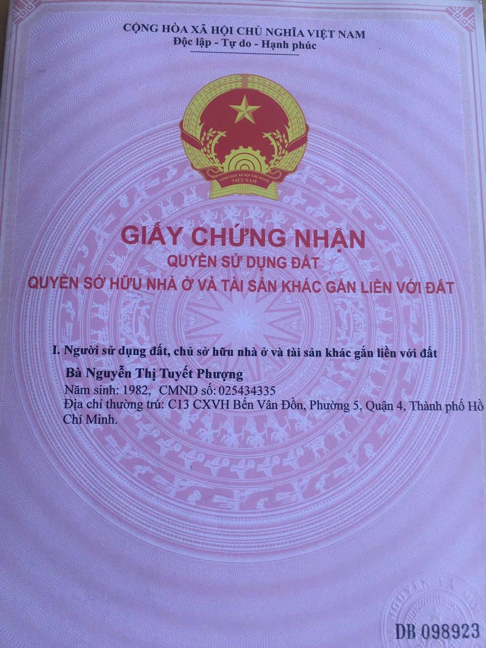 CHÍNH CHỦ Cần Bán Nhanh Lô Đất Nền Vị Trí Tại TP Bến Tre, Tỉnh Bến Tre - Ảnh 3