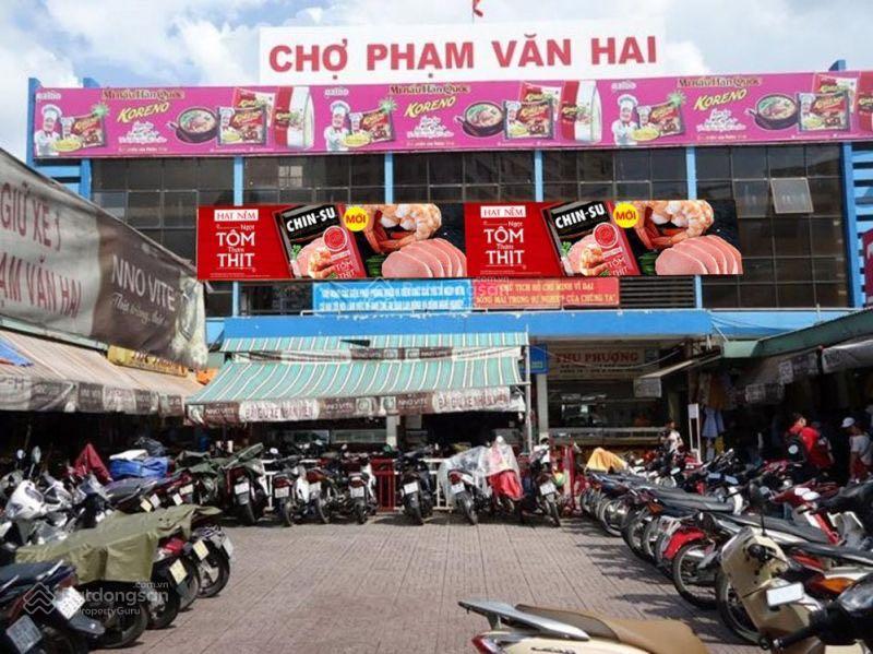 Giảm sốc 16.5 tỷ, bank 17 tỷ hơn. Mặt tiền KD chợ phạm văn hai, 18 phòng 19WC, đang CT 80 tr/th - Ảnh 1