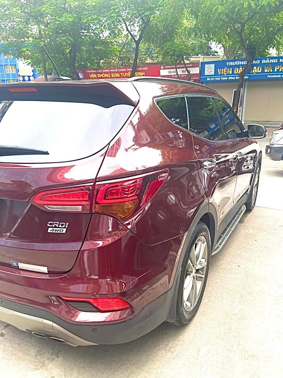 Cần Bán Xe Santafe dầu cao cấp 2018 - Xe nữ đi chủ yếu trong Hà Nội - Ảnh 2