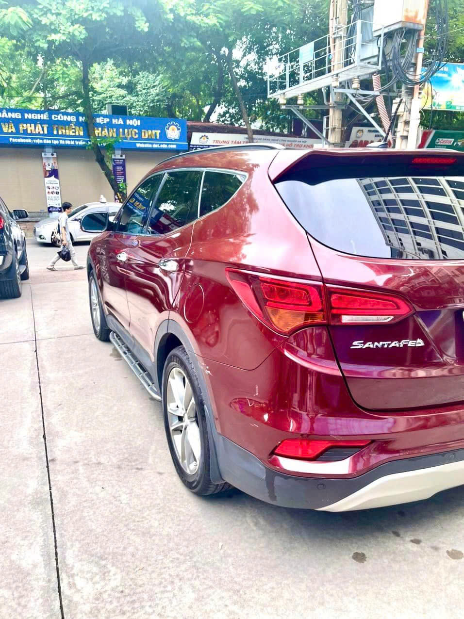 Cần Bán Xe Santafe dầu cao cấp 2018 - Xe nữ đi chủ yếu trong Hà Nội - Ảnh 1