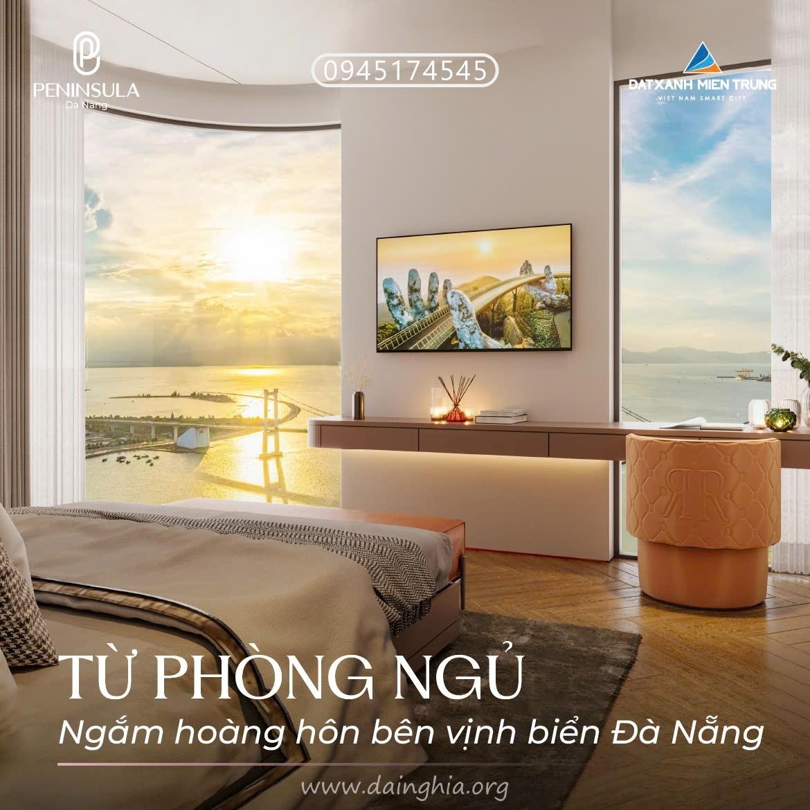 CĂN HỘ 3PN MẶT SÔNG HÀN - PENINSULA ĐÀ NẴNG - ĐẲNG CẤP 5SAO - Ảnh 3