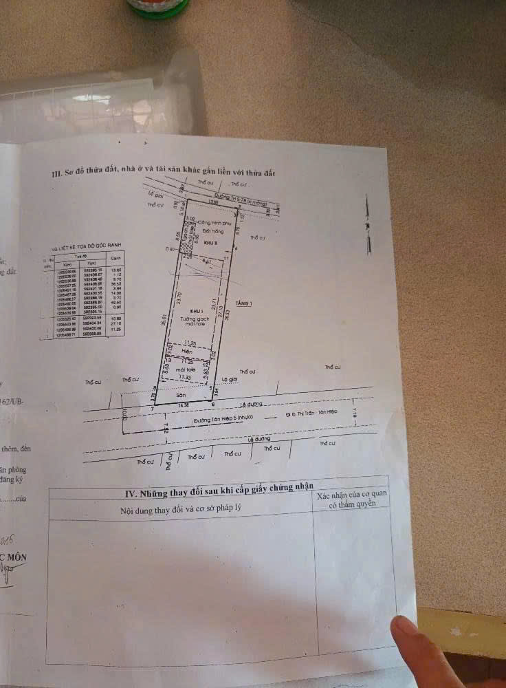 Lô đất (14x52) DT khủng 730m² Mặt tiền Lê Thị Lơ, Hóc Môn. Giá giảm sâu 12 tỷ - Ảnh 4