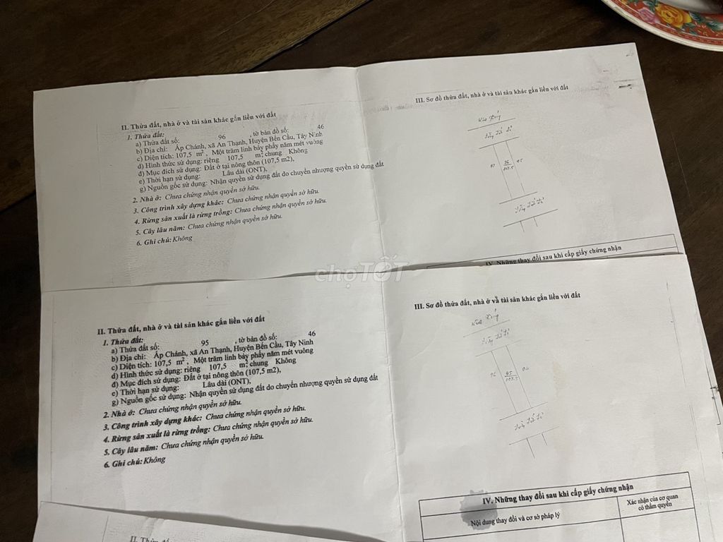 Chính chủ bán 2 nền liền nhau tại An Thạnh, Bến Cầu - cách khu công nghiệp TMTC Tây Ninh 1km - Ảnh 4