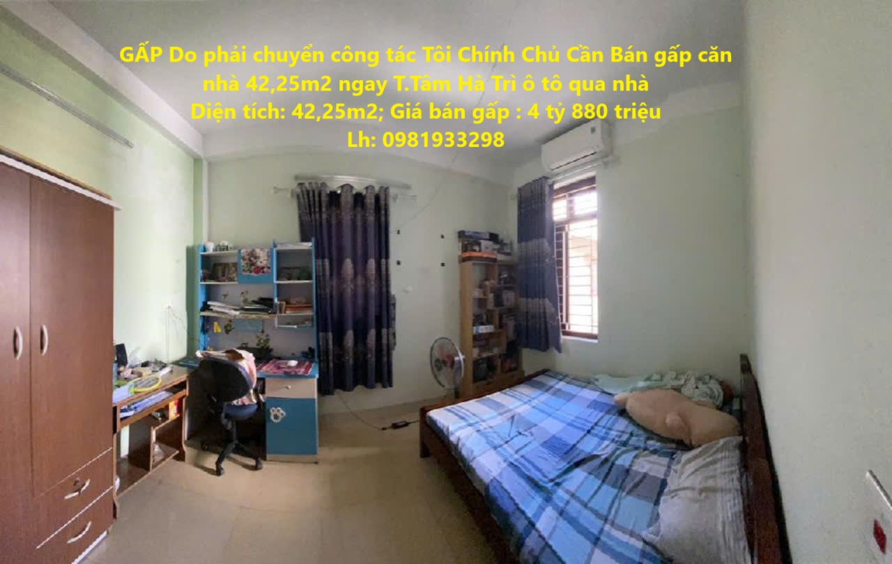 GẤP Do phải chuyển công tác Tôi Chính Chủ Cần Bán gấp căn nhà 42,25m2 ngay T.Tâm Hà Trì ô tô qua nhà - Ảnh chính