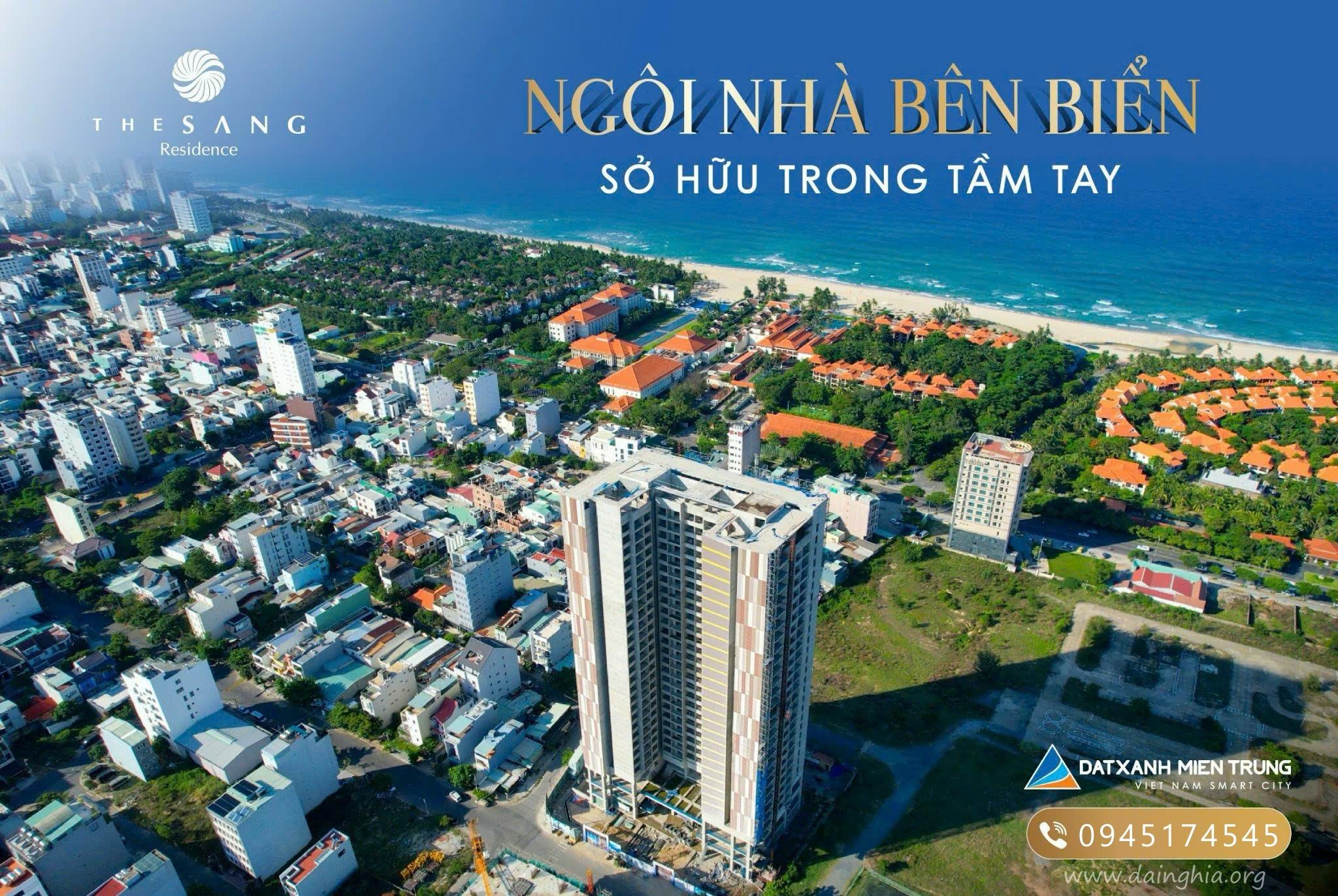 DỰ ÁN CĂN HỘ THE SANG RESIDENCE ĐÀ NẴNG SÁT BIỂN - GIÁ SIÊU HỢP ĐỐI VỚI 1PN - 2PN -3PN - Ảnh chính