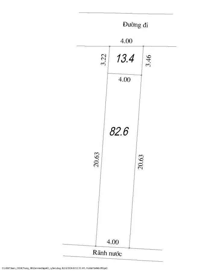 BÁN NHÀ PHỐ LÝ SƠN,90M2,C4,MẶT TIỀN 5M, 9.5 TỶ.Ô TÔ QUA NHÀ. - Ảnh 3