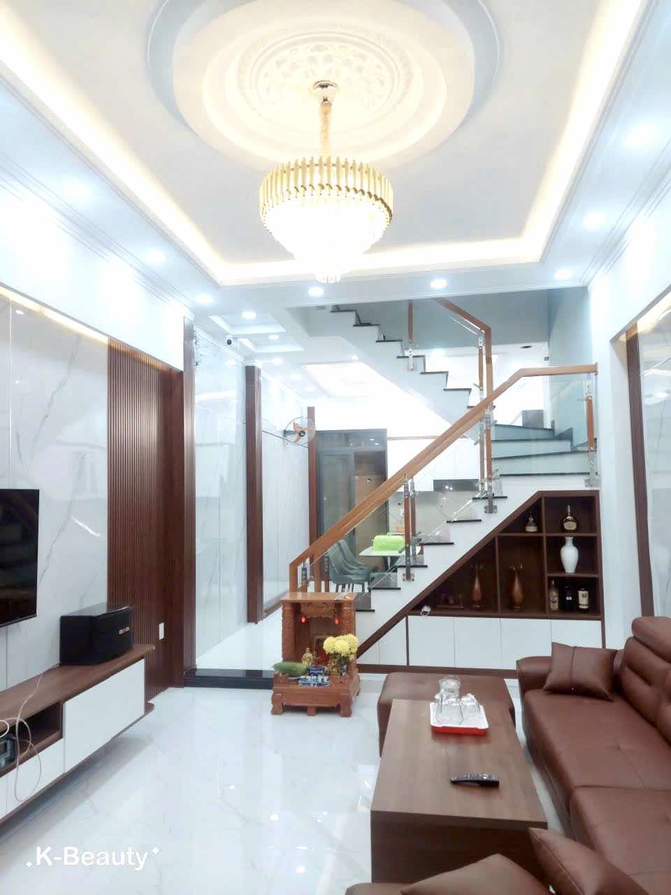 QUẬN 12, TÂN CHÁNH HIỆP, NHÀ 70M2 4 TẦNG HẺM XE HƠI, THÔNG, CHỈ NHỈNH 5 TỶ - Ảnh 1