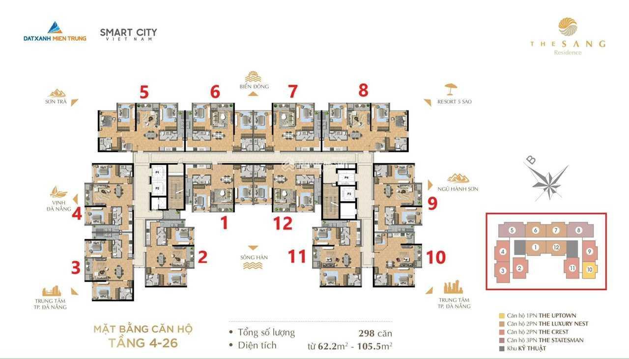 Cần bán căn hộ The Sang residence công năng sử dụng đầy đủ tiện nghi - Ảnh 5