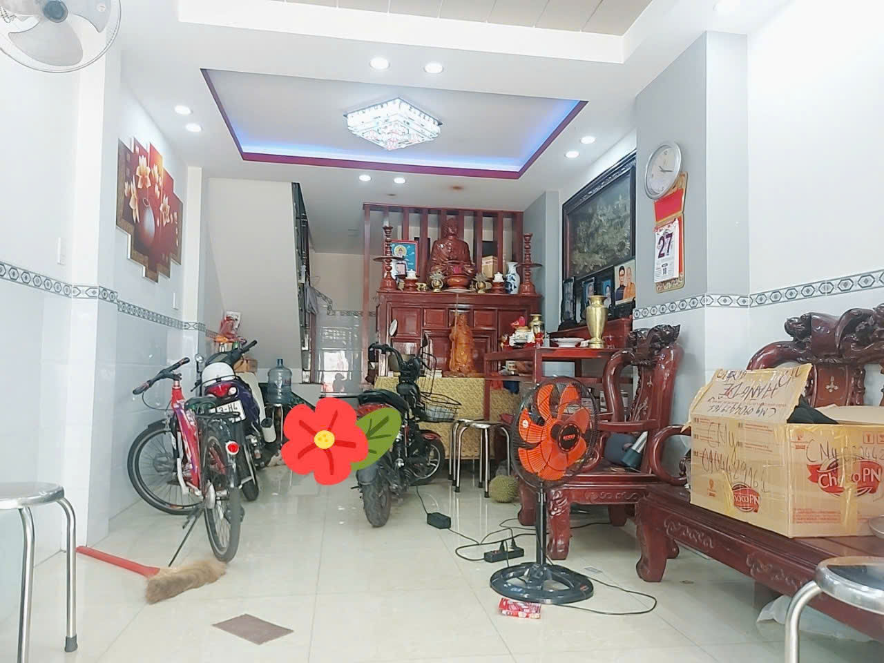 GIẢM CHÀO 300TR. GIÁ MỚI 4 TỶ. ĐẾN THỜI ĐIỂM VIẾT CỌC .HẺM Ô TÔ 7 CHỖ QUAY ĐẦU VÀ NGỦ TRONG NHÀ, - Ảnh chính