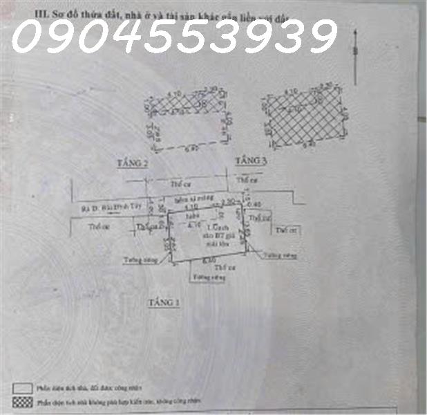 Nhà 3 tầng hẻm 304 Bùi Đình Túy – F 12 – Bình Thạnh - Ảnh 3