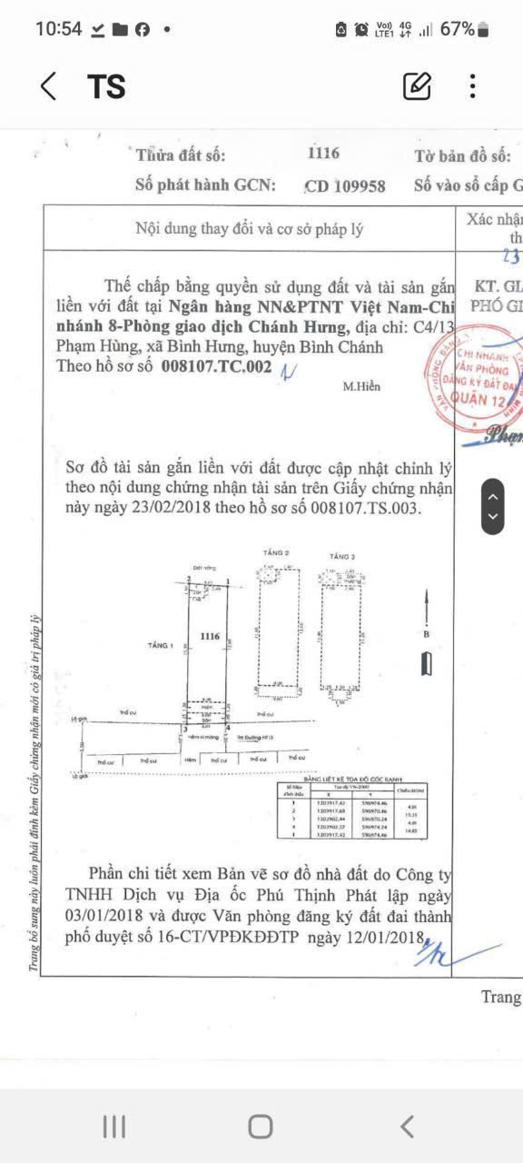 Chính Chủ Bán nhà Nhà Phố Đường Hiệp Thành 13 - P. Hiệp Thành - Quận 12 - TP.Hồ Chí Minh - Ảnh 4