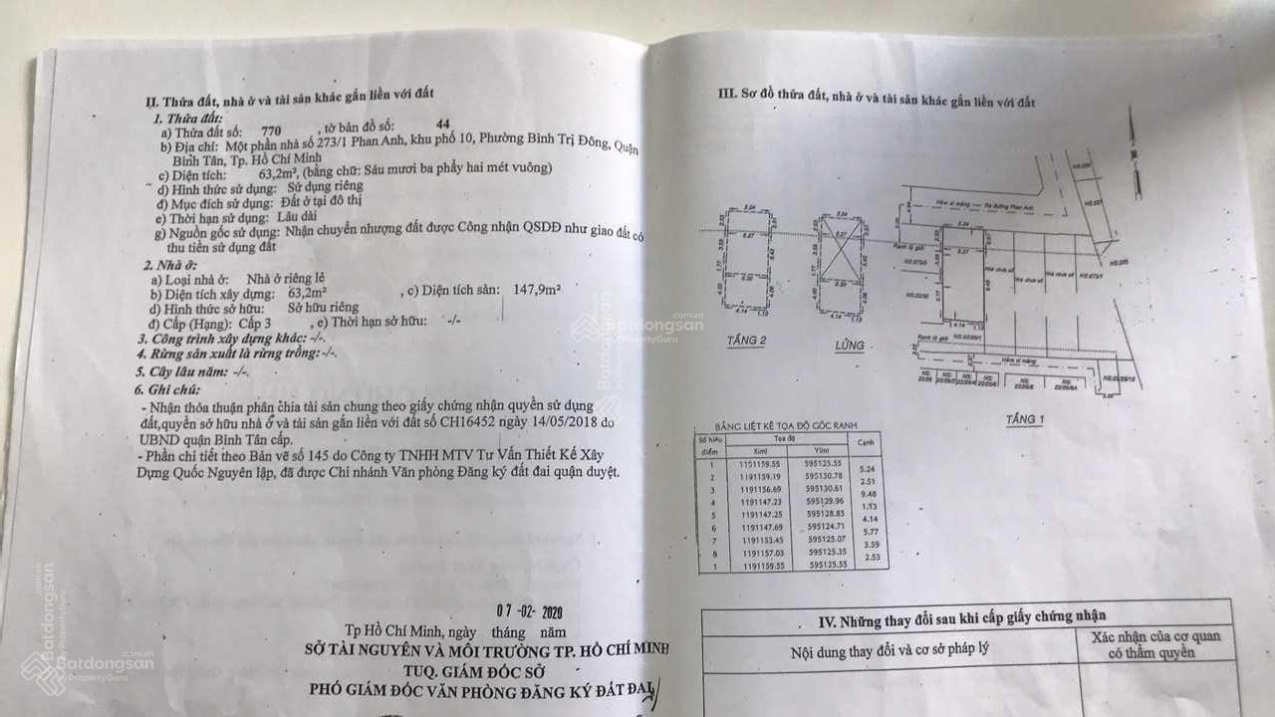 Bán nhà 3 lầu và kho sản xuất đường Phan Anh 321m2 giá 22,5 tỷ đã tách ra 5 sổ - Ảnh 2