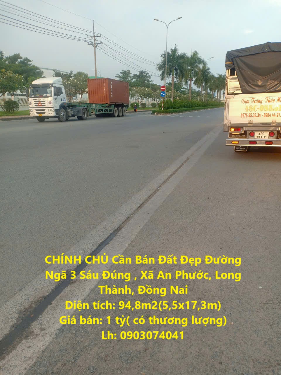 CHÍNH CHỦ Cần Bán Đất Đẹp Đường Ngã 3 Sáu Đúng , Xã An Phước, Long Thành, Đồng Nai - Ảnh chính