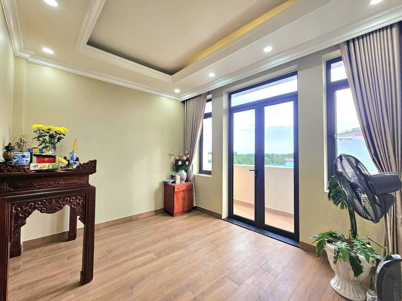 Bán nhà Tái định cư Vĩnh Niệm, 40m 4 tầng độc lập, view vườn hoa, GIÁ 4.48 tỉ - Ảnh 4