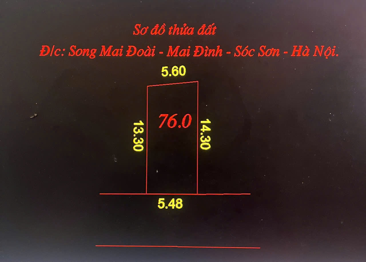 HÓT HÓT ĐẤT  SONG MAI -MAI ĐINHF DT 76 M FUN TC DG RỘNG 4M THÔNG GIÁ CHO NHÀ DT - Ảnh 4