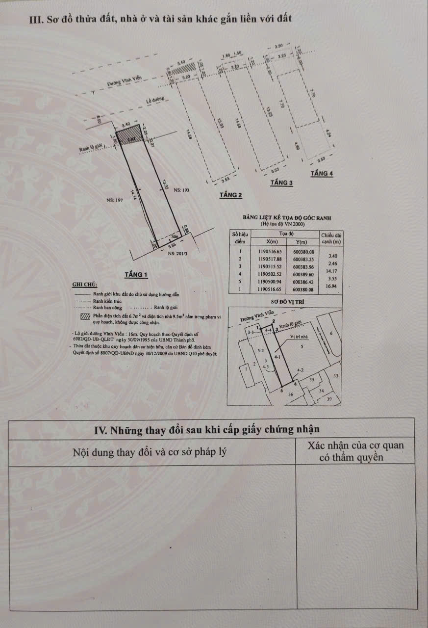 BÁN NHÀ CHÍNH CHỦ MẶT TIỀN VĨNH VIỄN, PHƯỜNG 4, QUẬN 10, TPHCM, GIÁ LÀ 23 TỶ - Ảnh 2