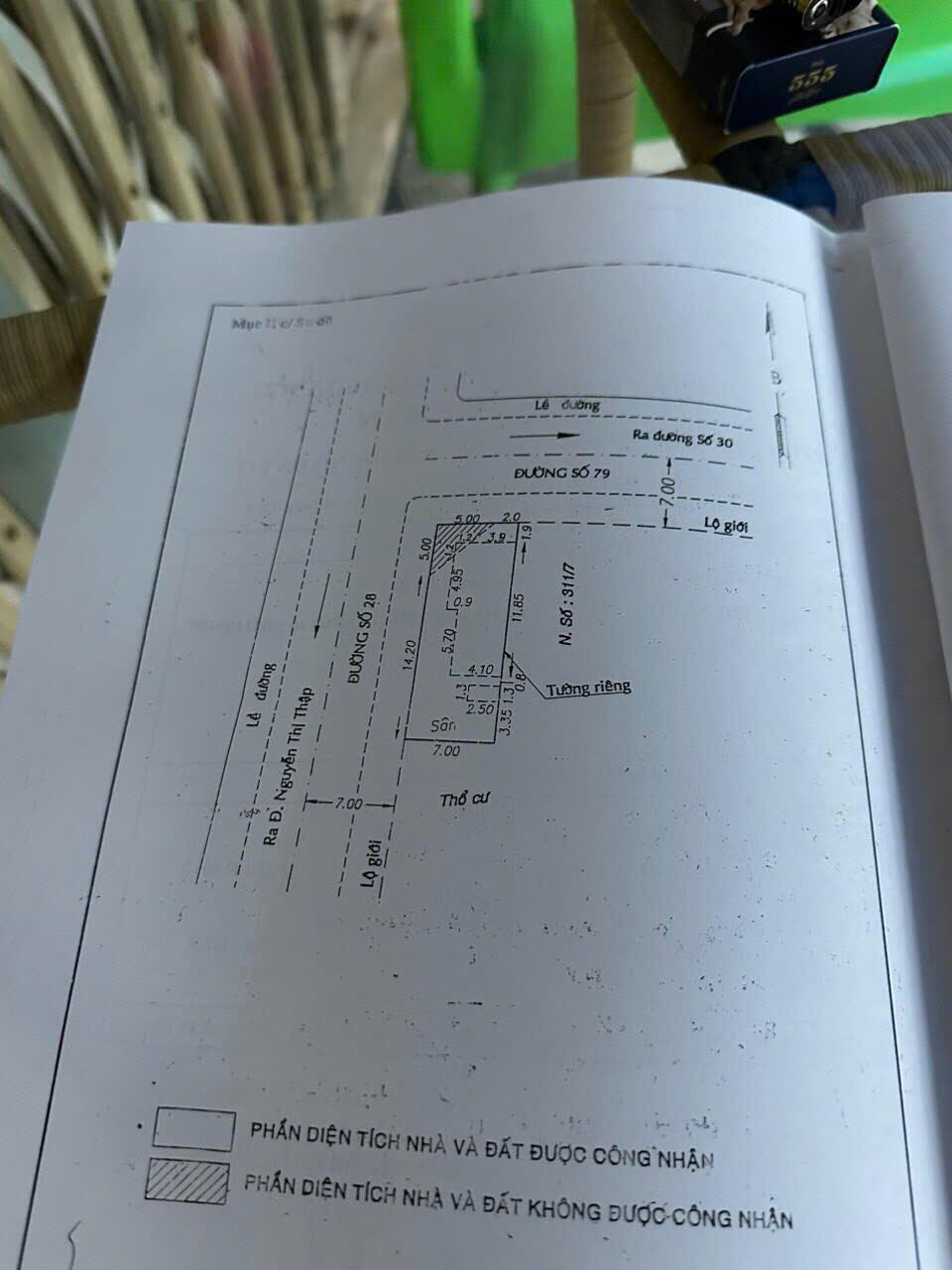 CHÍNH CHỦ Cần Bán Căn Nhà Góc 2 Mặt Tiền Đường 79, Phường Tân Quy,  Quận 7, TP HCM - Ảnh 2