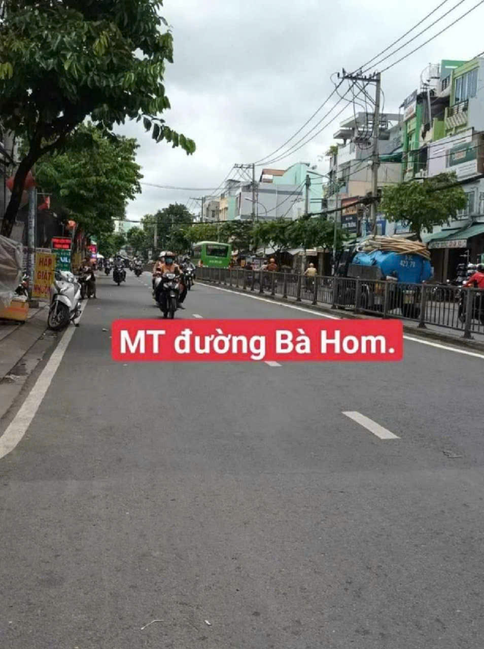 BÁN NHÀ MT HẺM NHỰA BÀ HOM RỘNG 8M THÔNG ! , - Ảnh chính