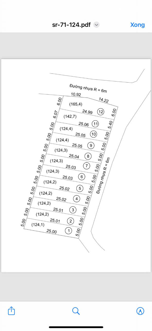 Sỉ từ lô 1 đến lô 6 ✌️✌️✌️ đường nhựa tại suối rao châu Đức - Ảnh 2