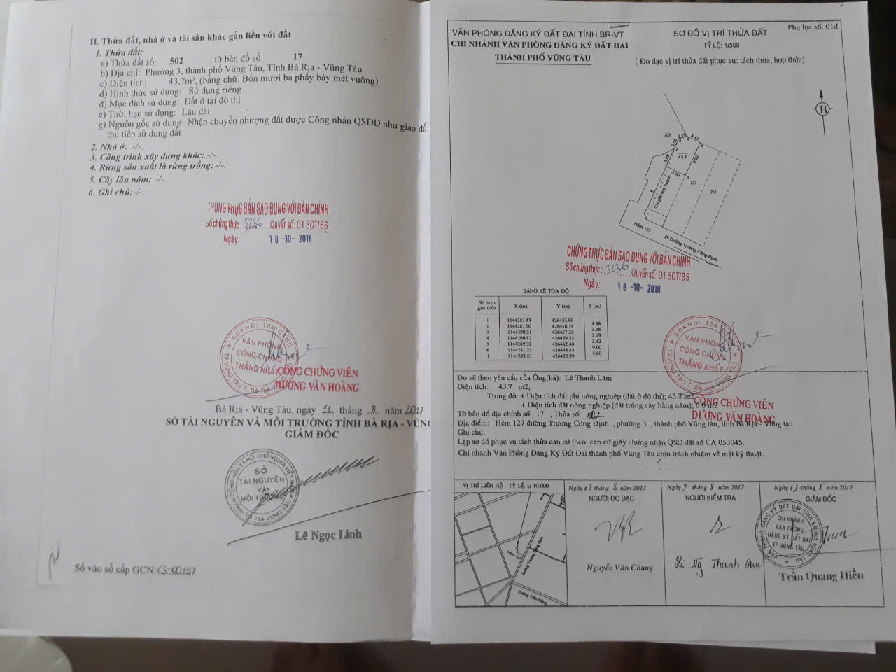 Chính chủ bán nhà 1 trệt 2 lầu Phường 3, trung tâm TP Vũng Tàu. - Ảnh 7