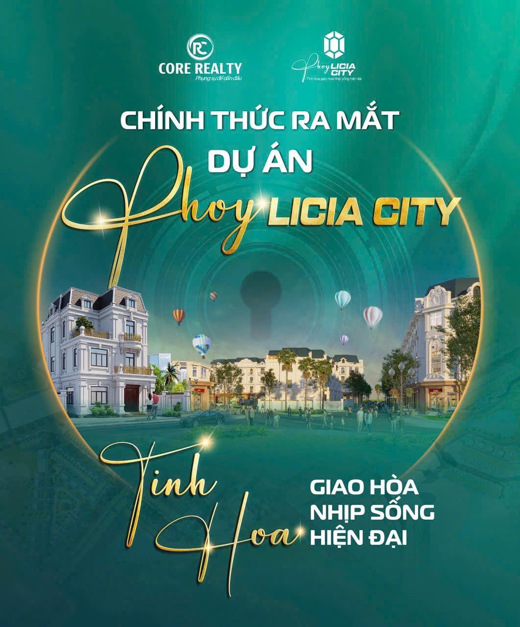 CHÍNH THỨC RA MẮT DỰ ÁN VÀ NHẬN BOOKING DỰ ÁN PHOYLICIA CITY Tại TP.Phổ Yên. - Ảnh chính