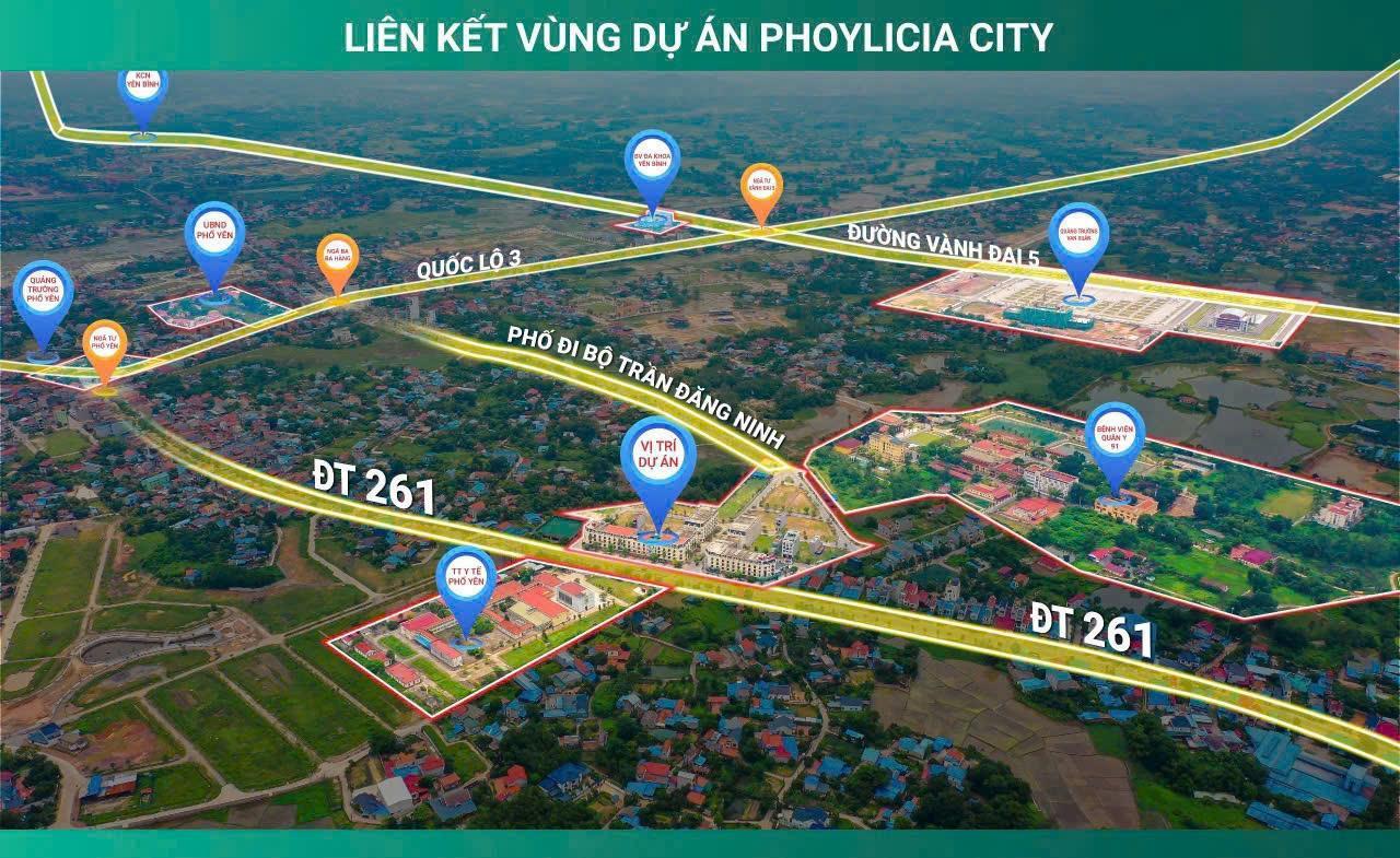 CHÍNH THỨC RA MẮT DỰ ÁN VÀ NHẬN BOOKING DỰ ÁN PHOYLICIA CITY Tại TP.Phổ Yên. - Ảnh 2