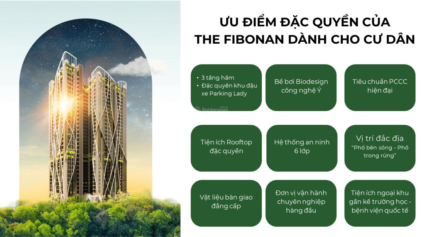 Nhỉnh 4 tỷ sở hữu căn góc 3 phòng ngủ tuyệt đẹp dự án The Fibonan, ck 6%, quà tặng 80tr, HTLS 0%18th - Ảnh chính