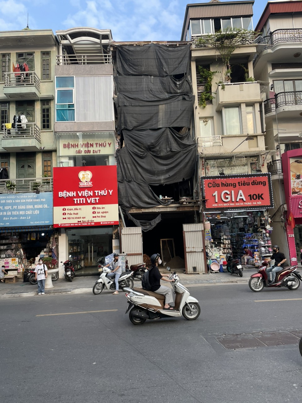 !! Chủ Nhà cho thuê Cửa Hàng tại 337b phố Bạch Mai, quận Hai Bà Trưng, Hà Nội mặt tiền 5m - Ảnh 2