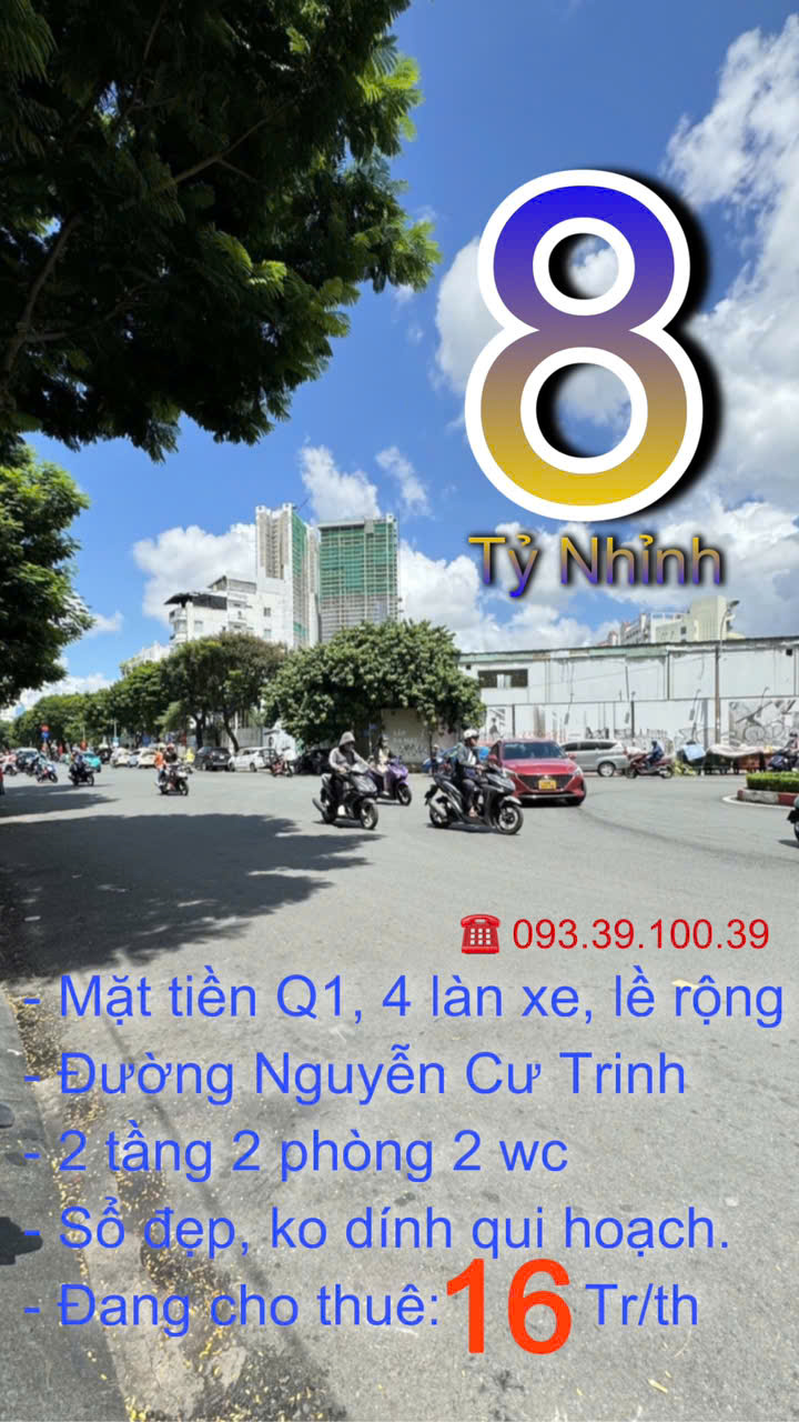 Cập nhật T10.2024 giỏ hàng Bán Nhà MẶT TIỀN trung tâm, chỉ 8 tỷ. LH: 0933910039 - Ảnh 2