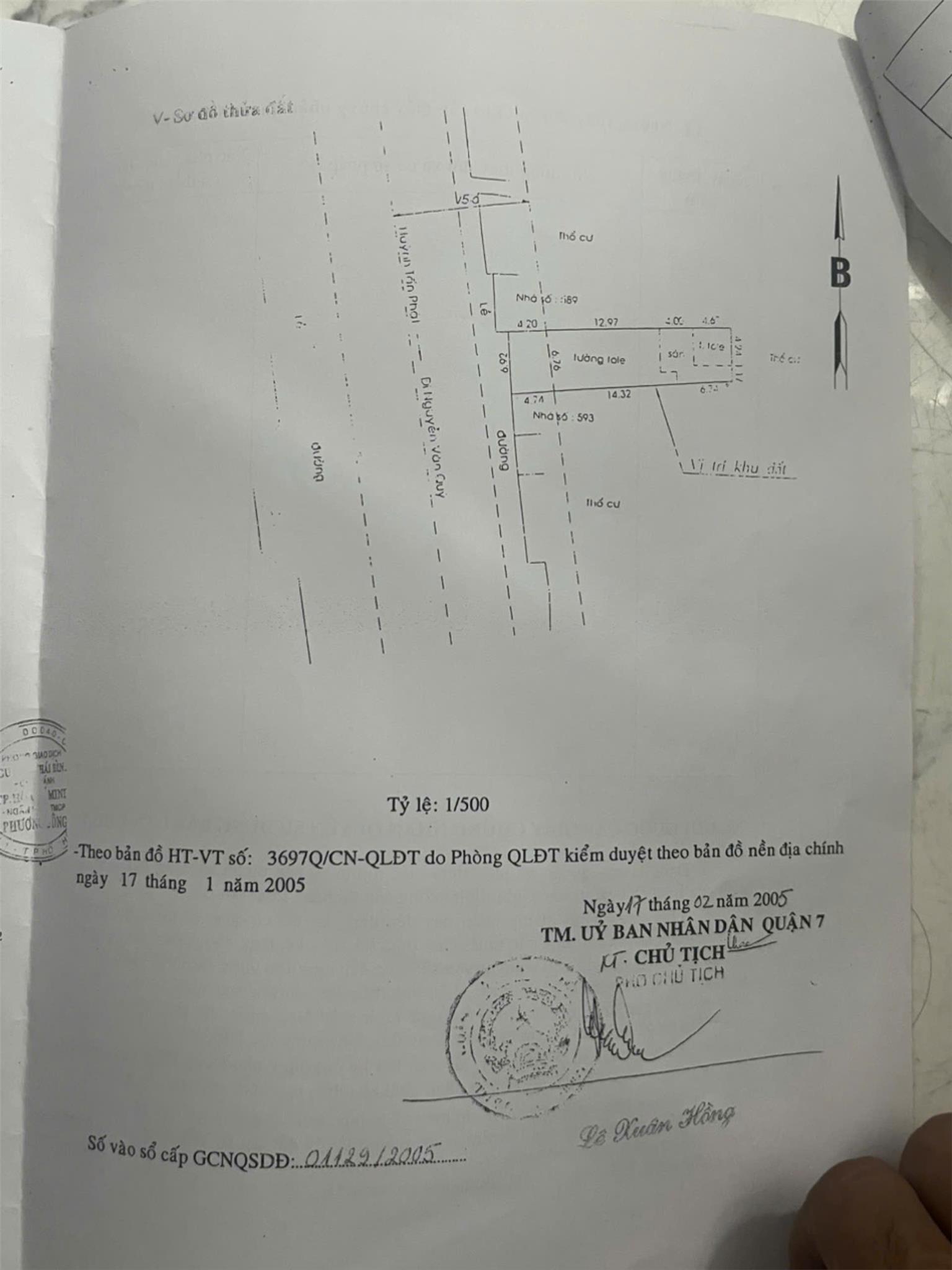 Chính Chủ Cần Bán Nhà Tại 591, Đường Huỳnh Tấn Phát, Phường Tân Thuận Đông, Quận 7, HCM - Ảnh 2